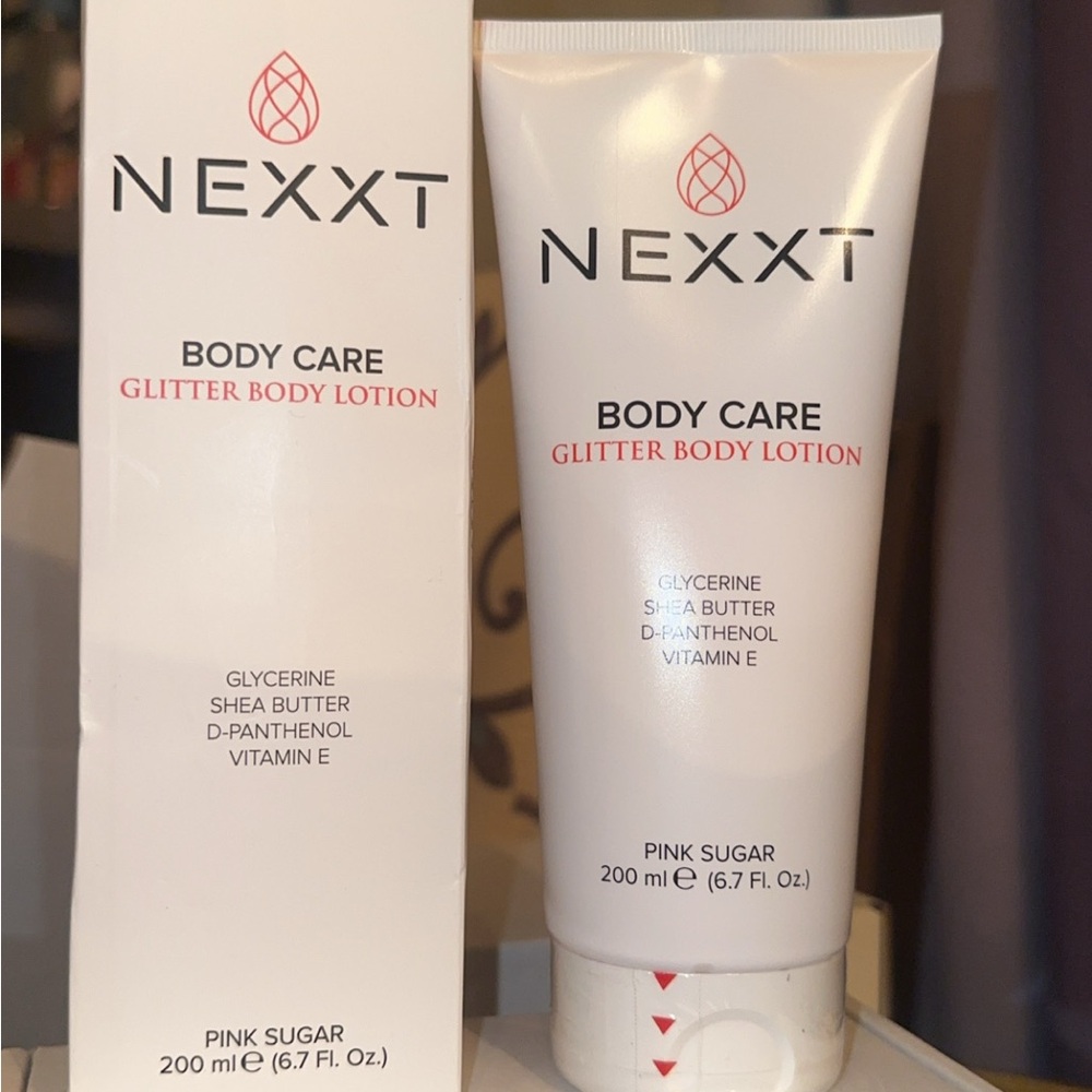 NEXXT Body Care Glitter Body Lotion - Pink Sugar